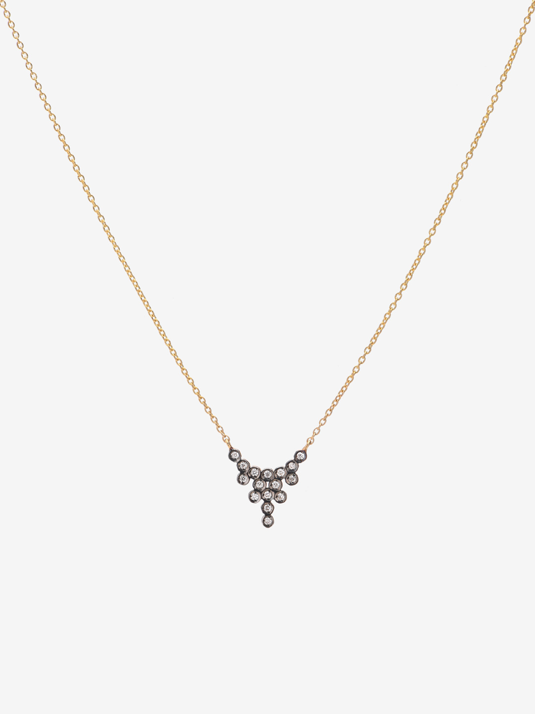 Mini Petale Necklace - Yellow Gold