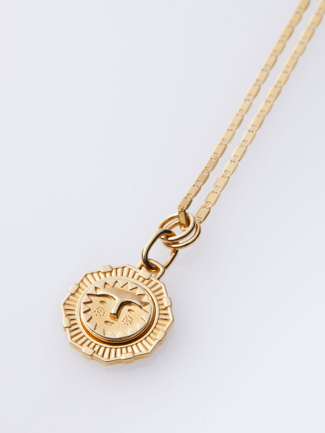 Life Coin Necklace - Gold