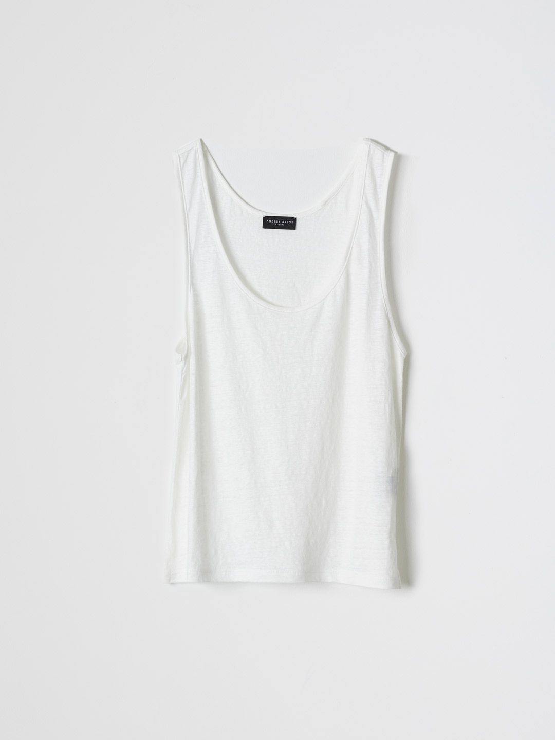 OUT Sleeveless T-shirt - White