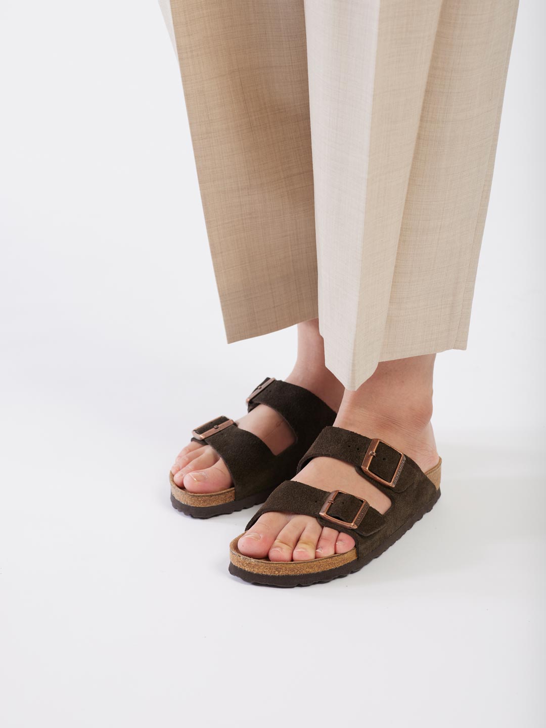 Arizona SFB Suede Sandals - Mocha