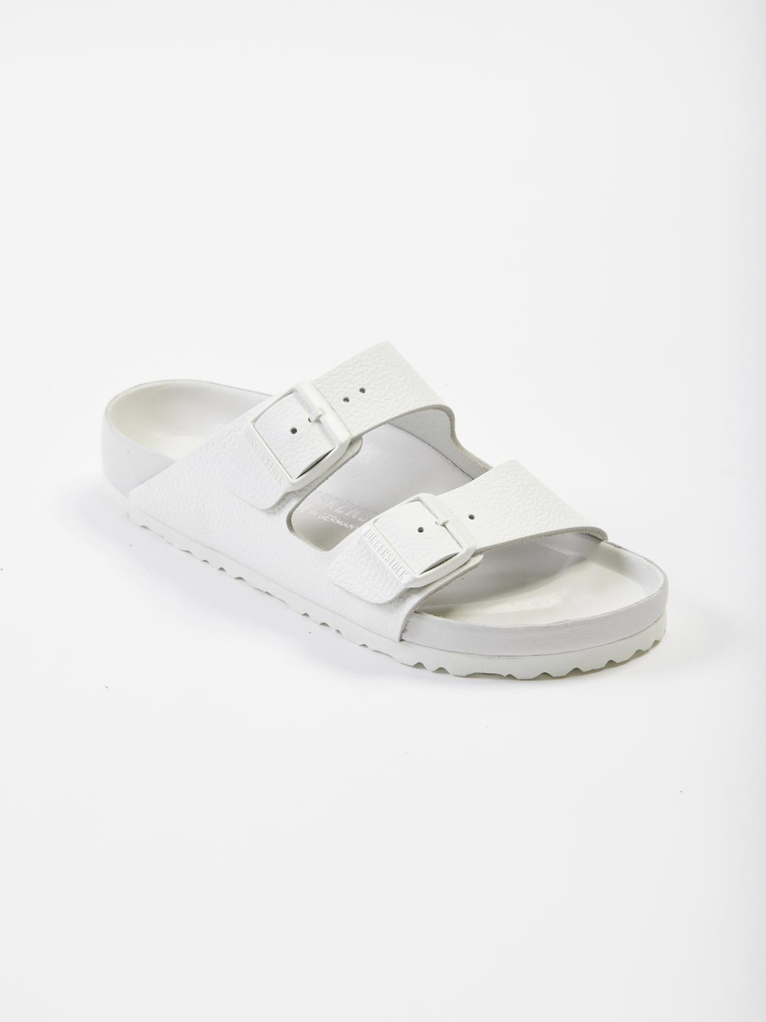 Arizona Natural Leather Sandals - White