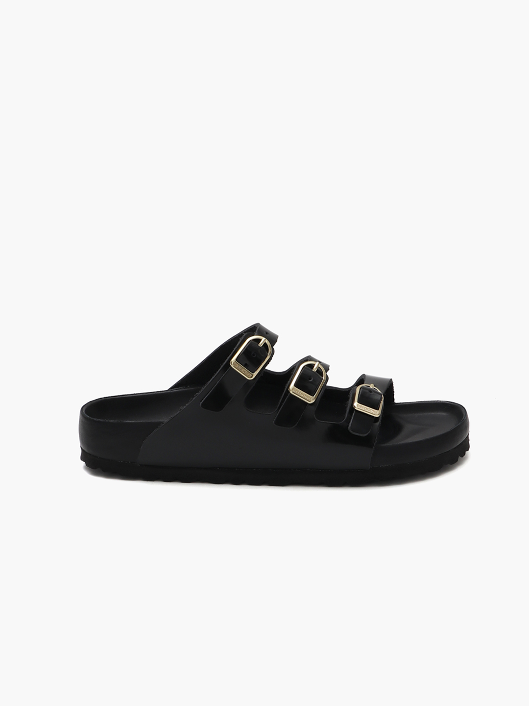 Florida Smooth Leather Patent High Shine - Black