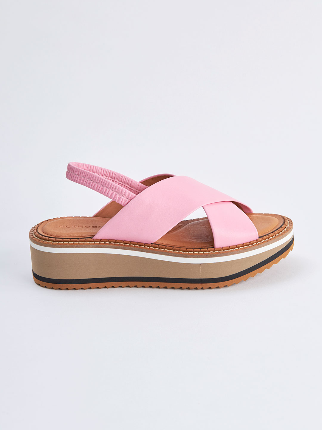 FREEDOM3 Cross Strap Sandals - Pink