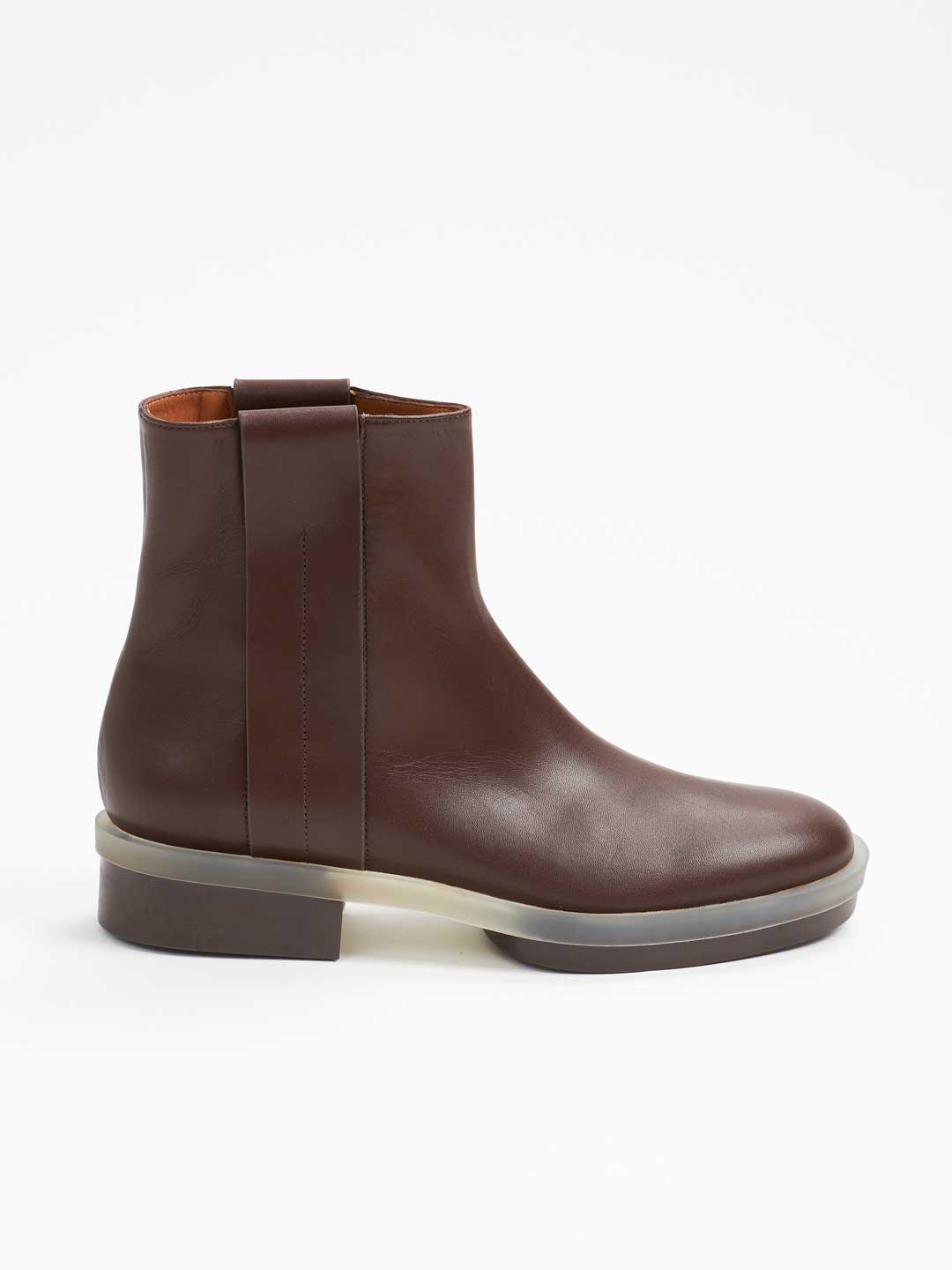RIAN Side-gore Ankle Boots - Brown