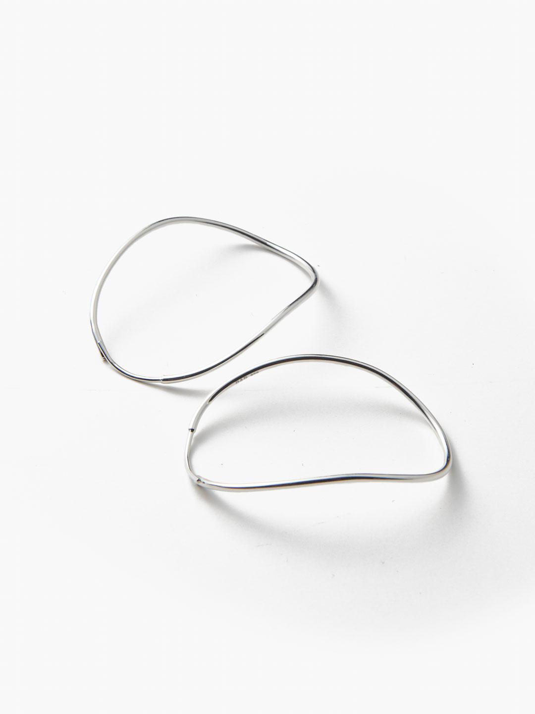 BARJEWELLERY(バージュエリー) | コンター ピアス - シルバー
