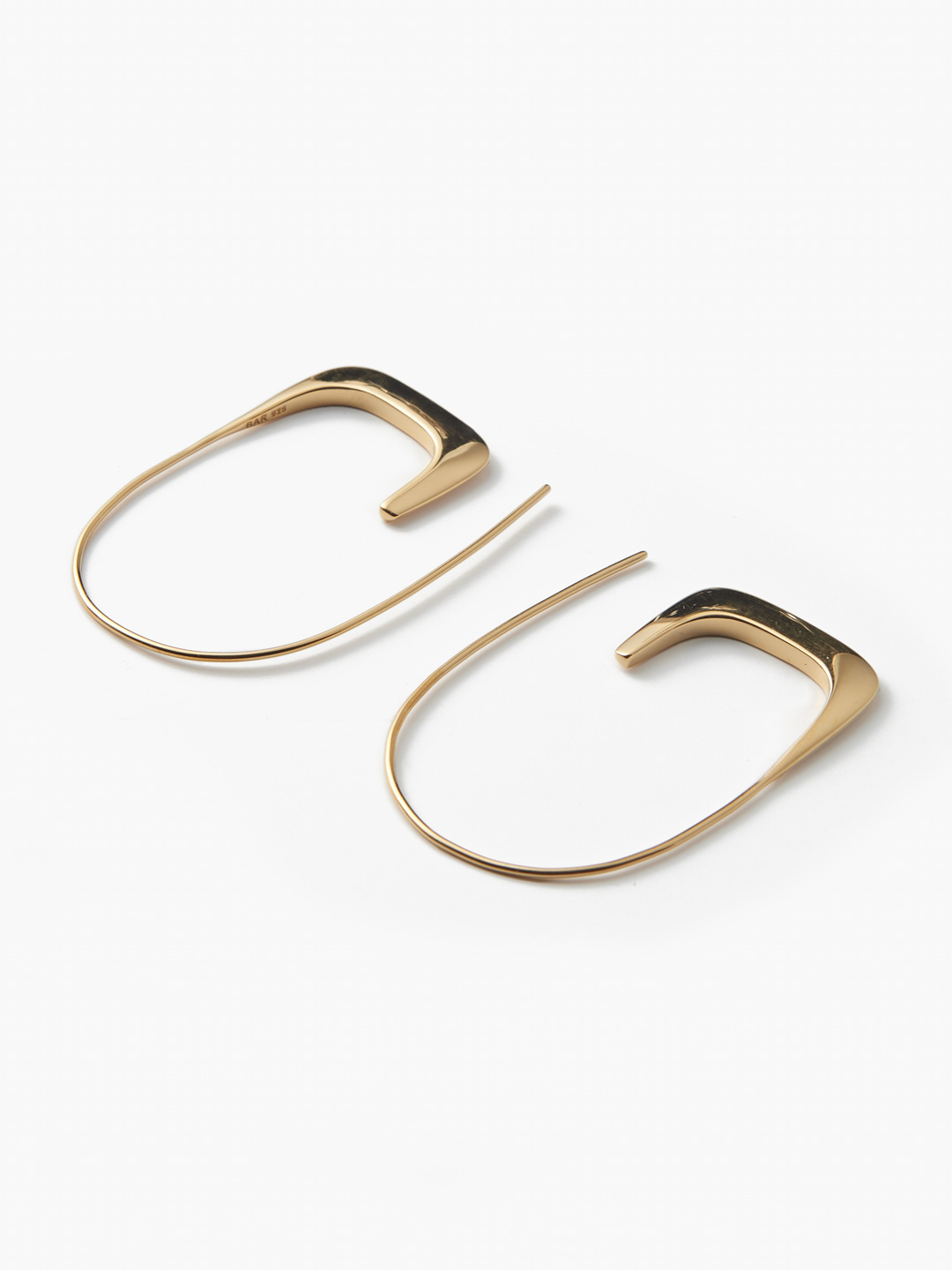 Linea Pierced Earring - Gold