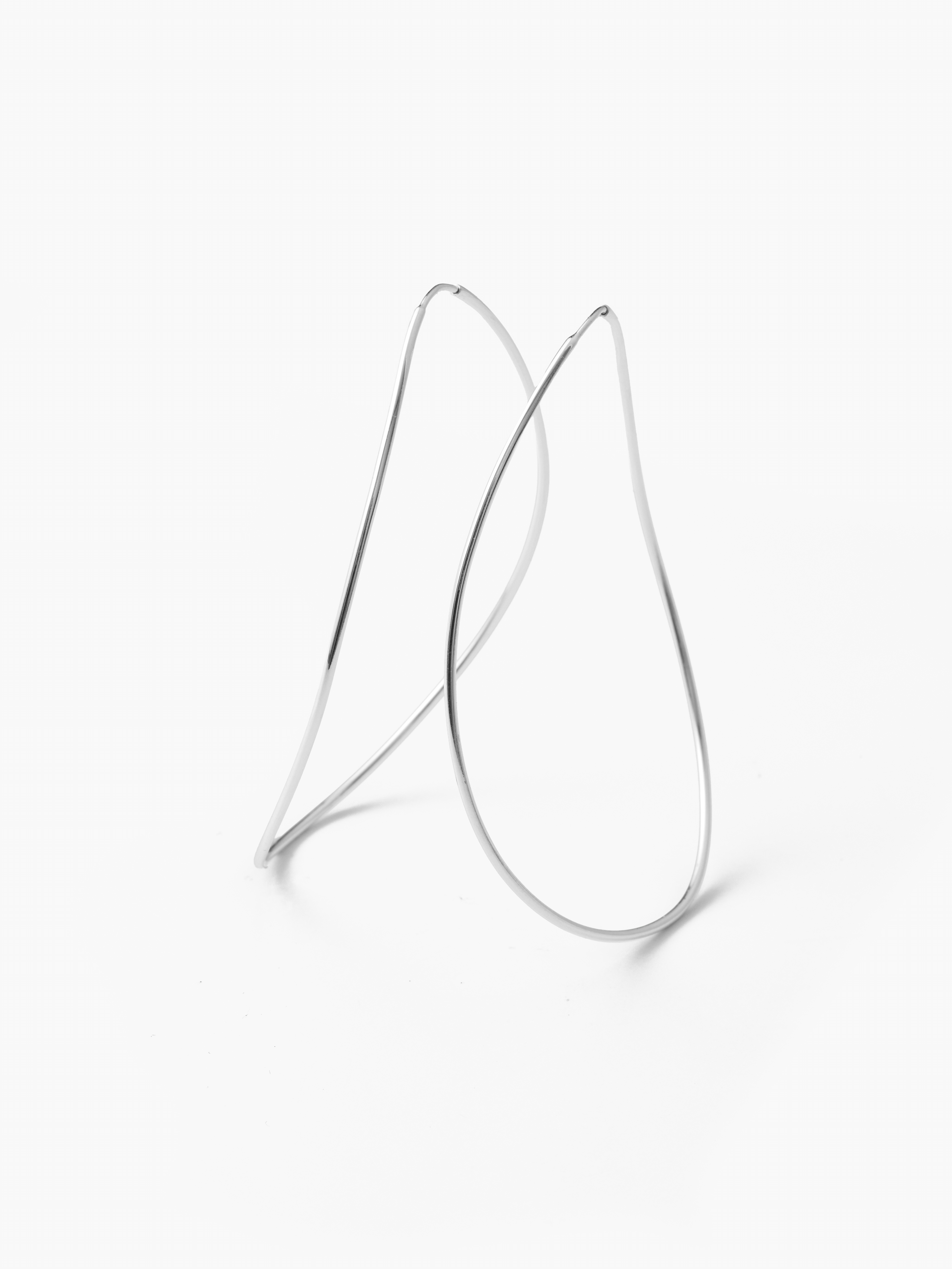 BARJEWELLERY(バージュエリー) | シルエット ピアス - シルバー