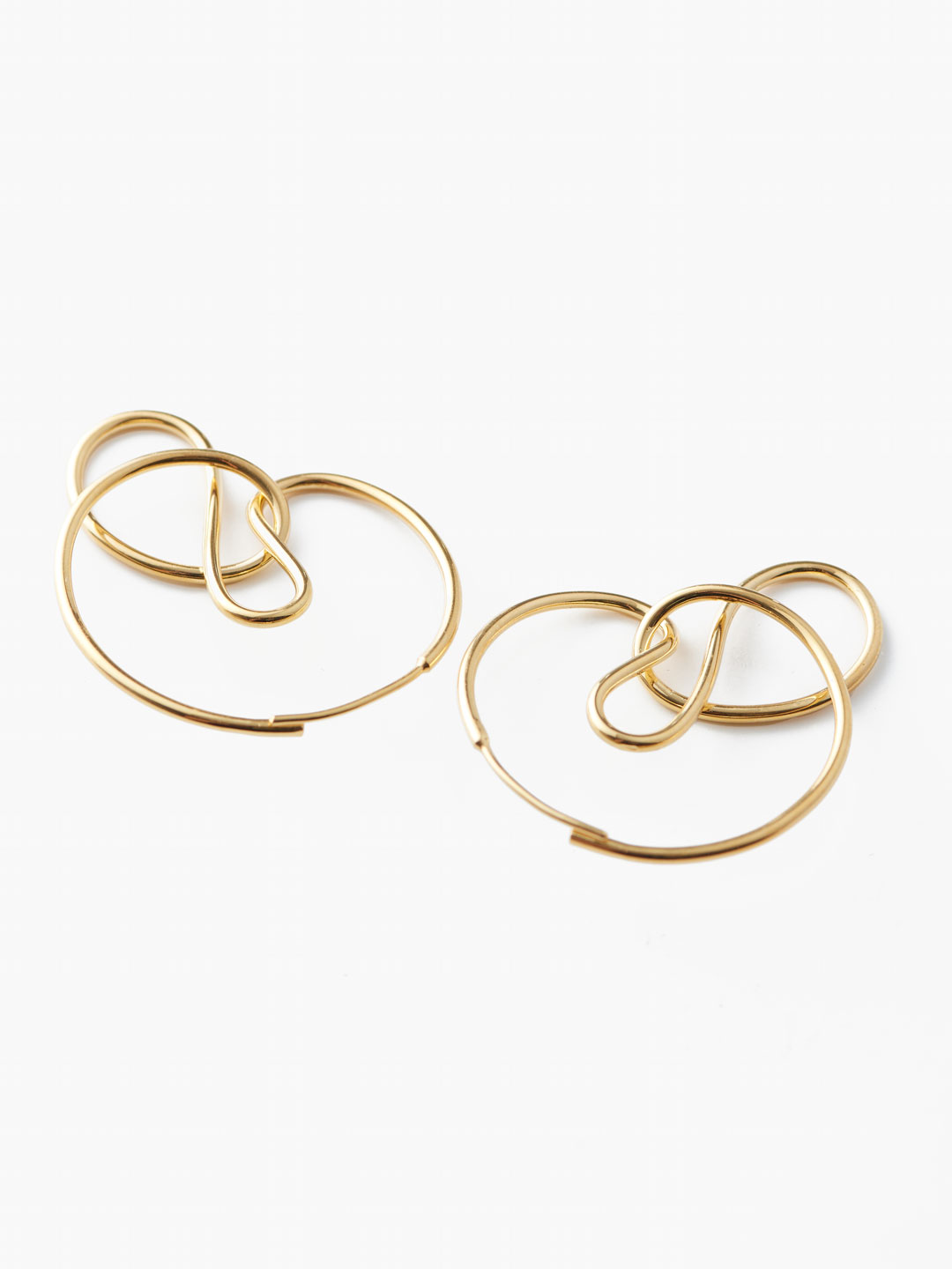Entwine Pierced Earring - Gold