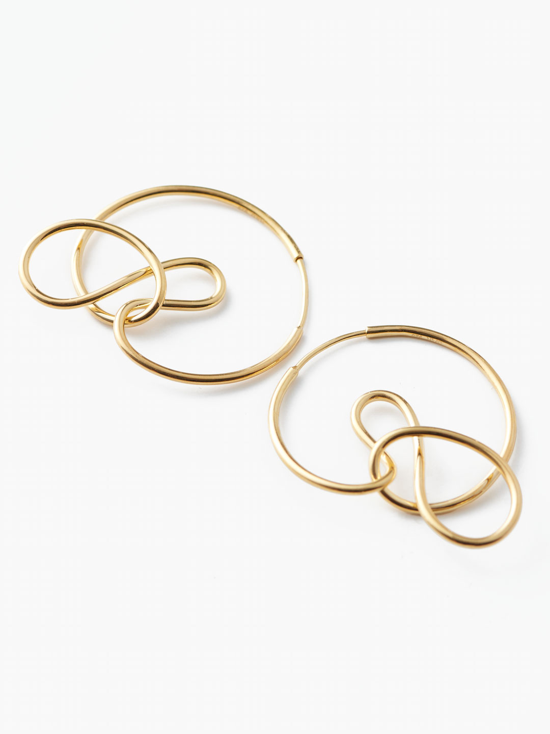 Entwine Pierced Earring - Gold