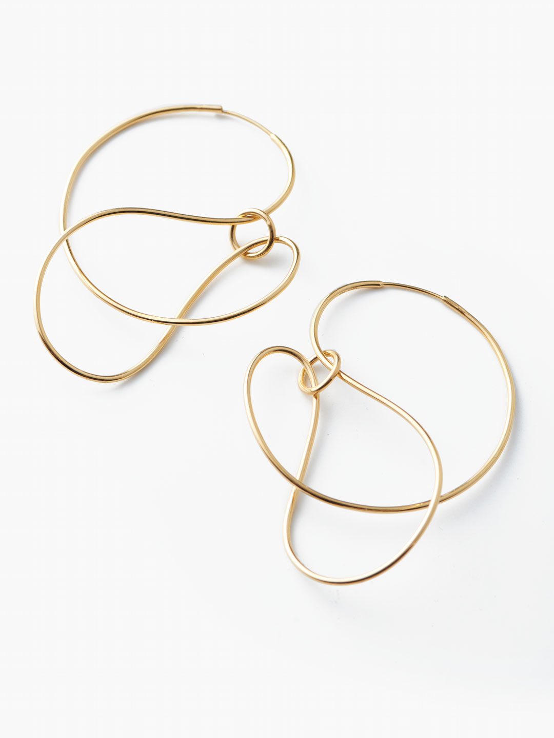 Pivot Pierced Earring - Gold