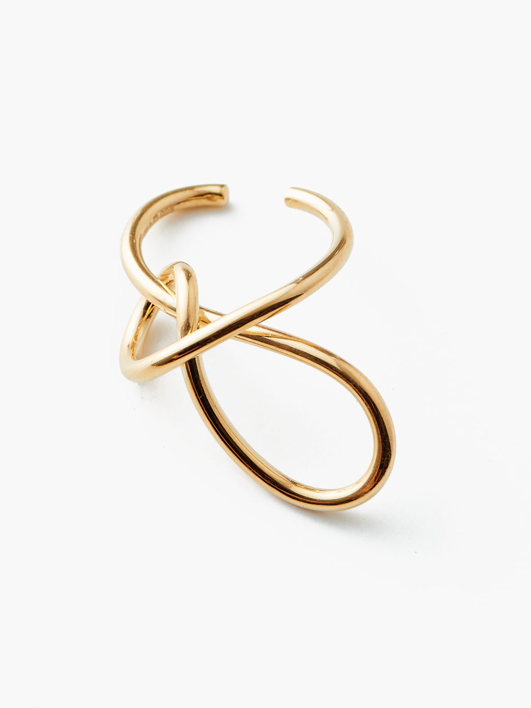 Ebb And Flow Ear Cuff - Gold