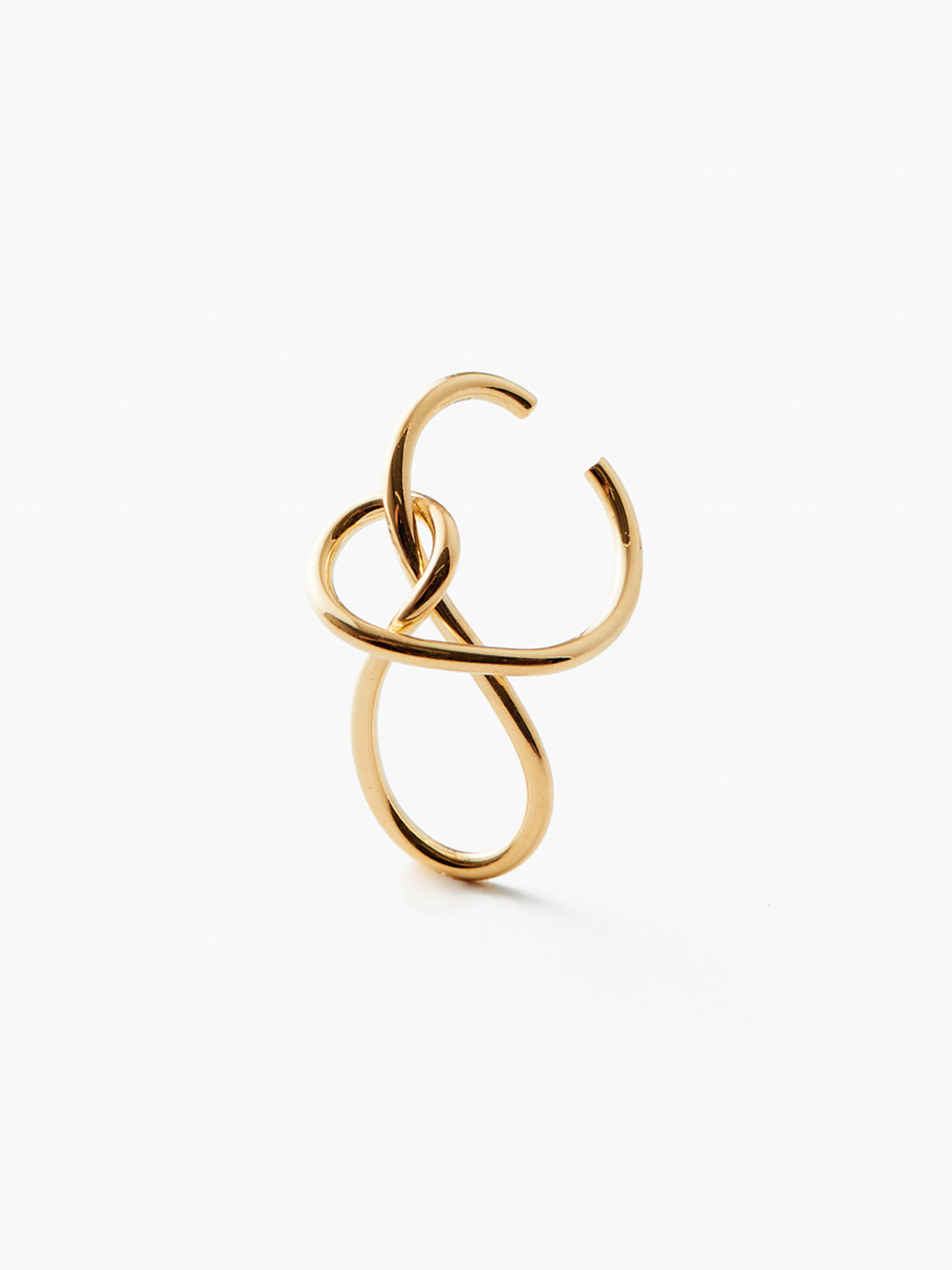 Ebb And Flow Ear Cuff - Gold