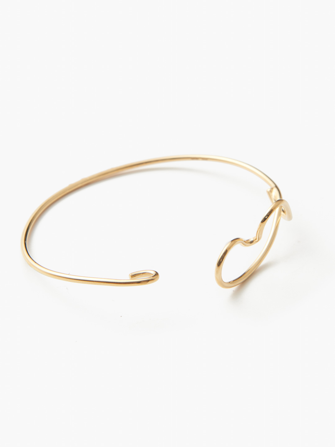Dancing Hearts Bracelet - Gold