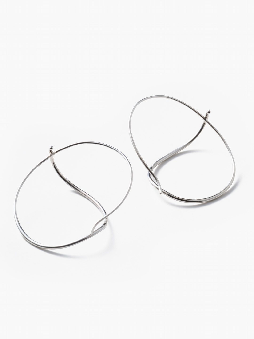 Mirage Pierced Earrings - Silver