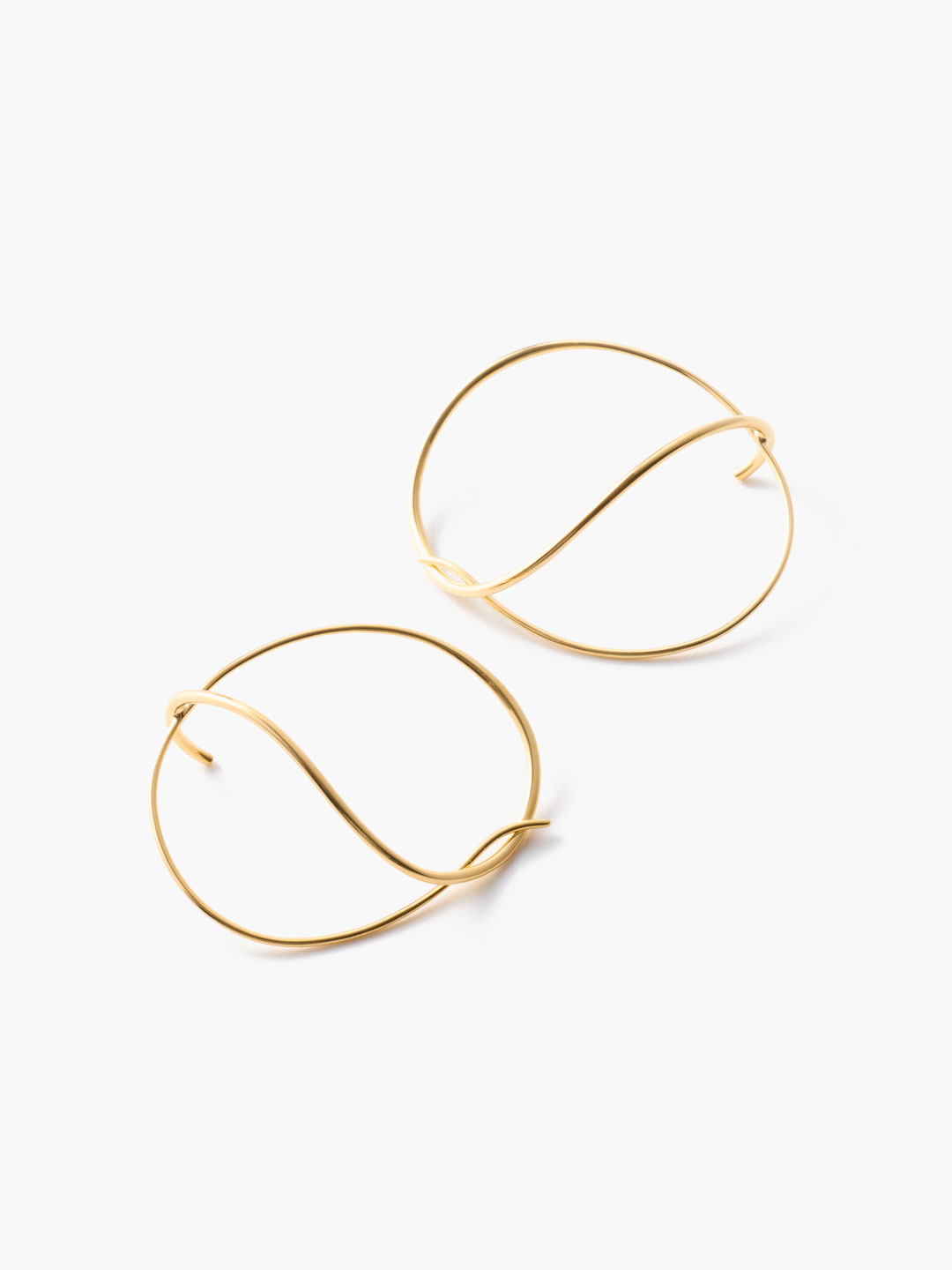 Mirage Pierced Earrings - Gold