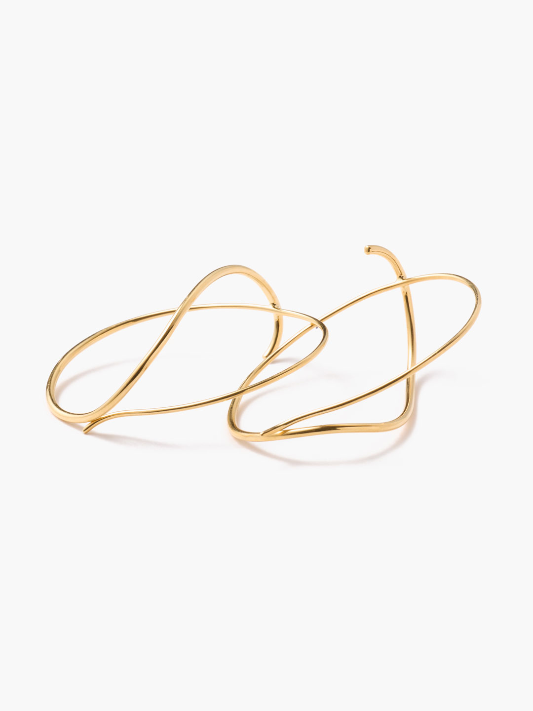 Mirage Pierced Earrings - Gold