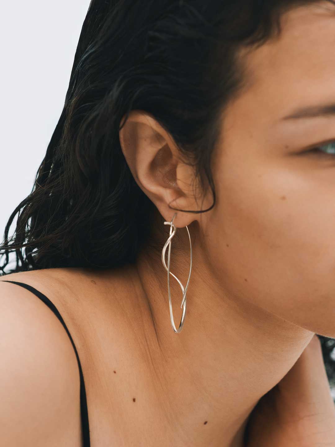 Equilibrium Pierced Earrings - Silver