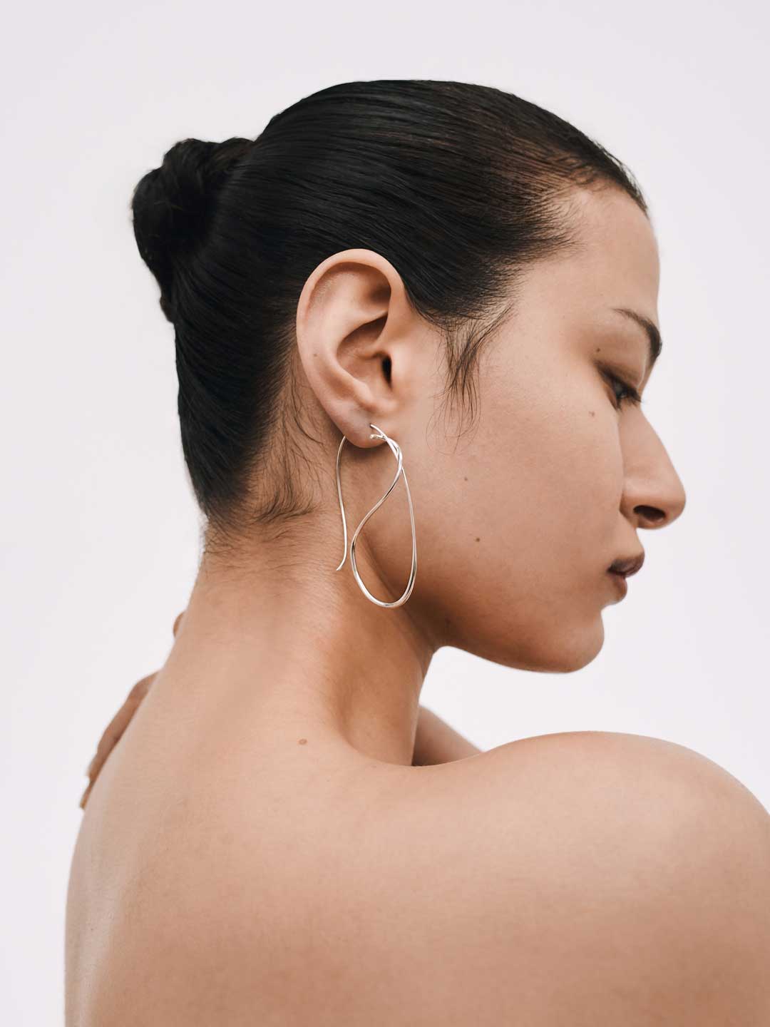 Equilibrium Pierced Earrings - Silver