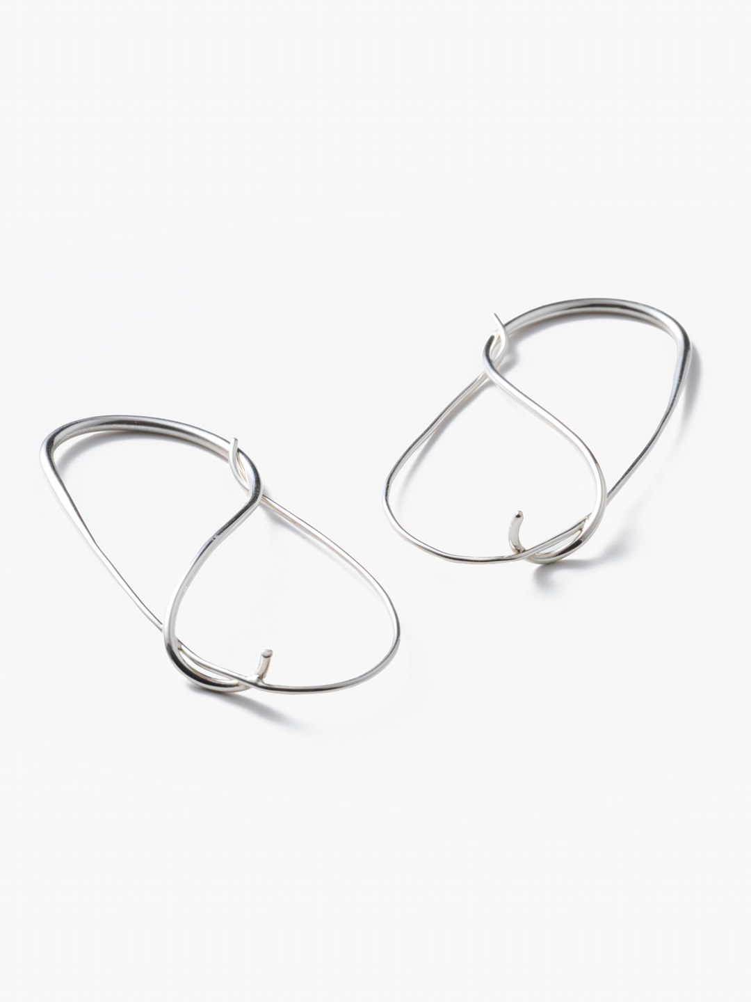 Equilibrium Pierced Earrings - Silver