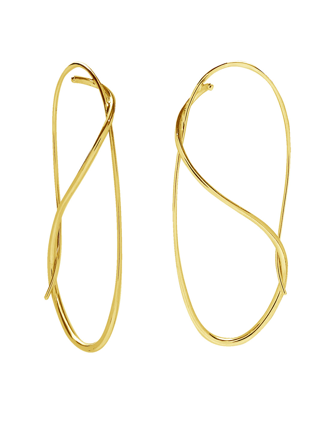 Equilibrium Pierced Earrings - Gold