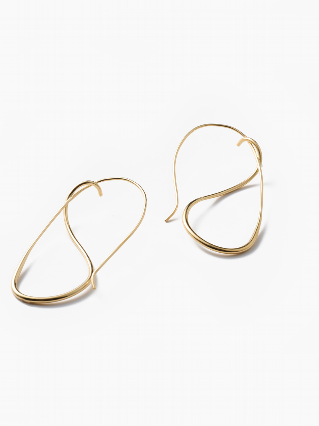 Equilibrium Pierced Earrings - Gold