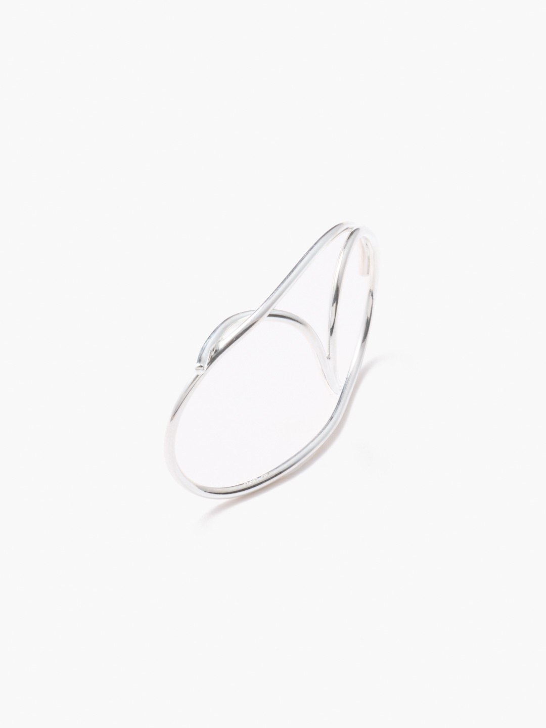 Horizon Double Ring - Silver