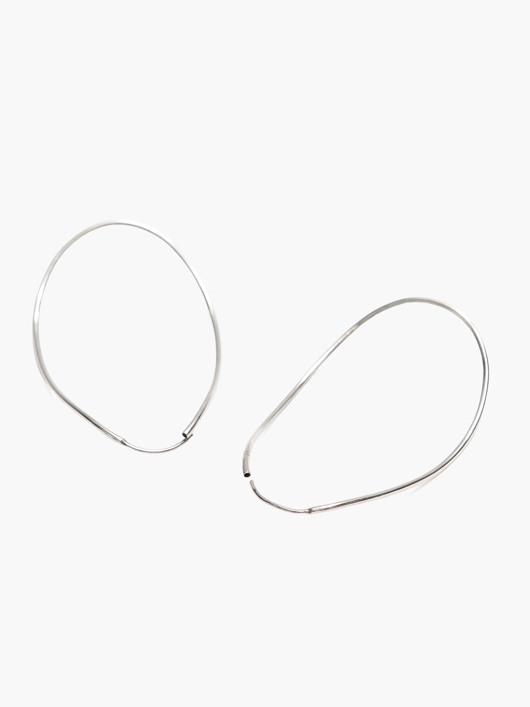 Arise Pierced Earrings - Silver