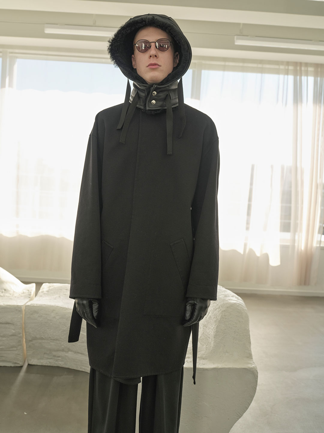 Mouton Hood - Black