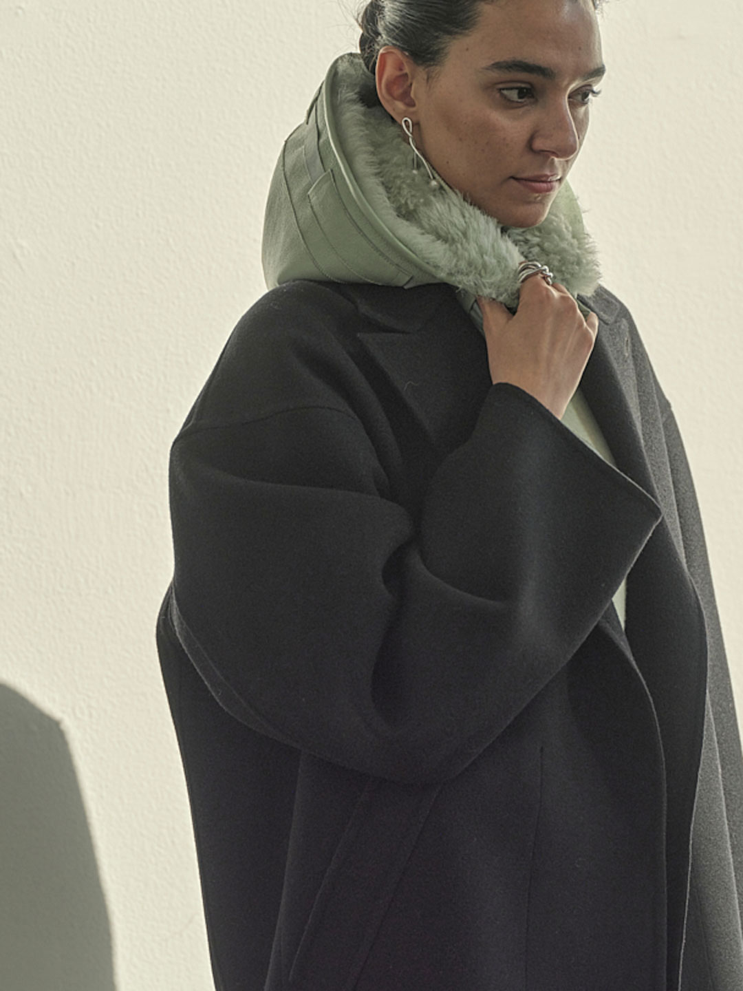 Mouton Hood - Mint