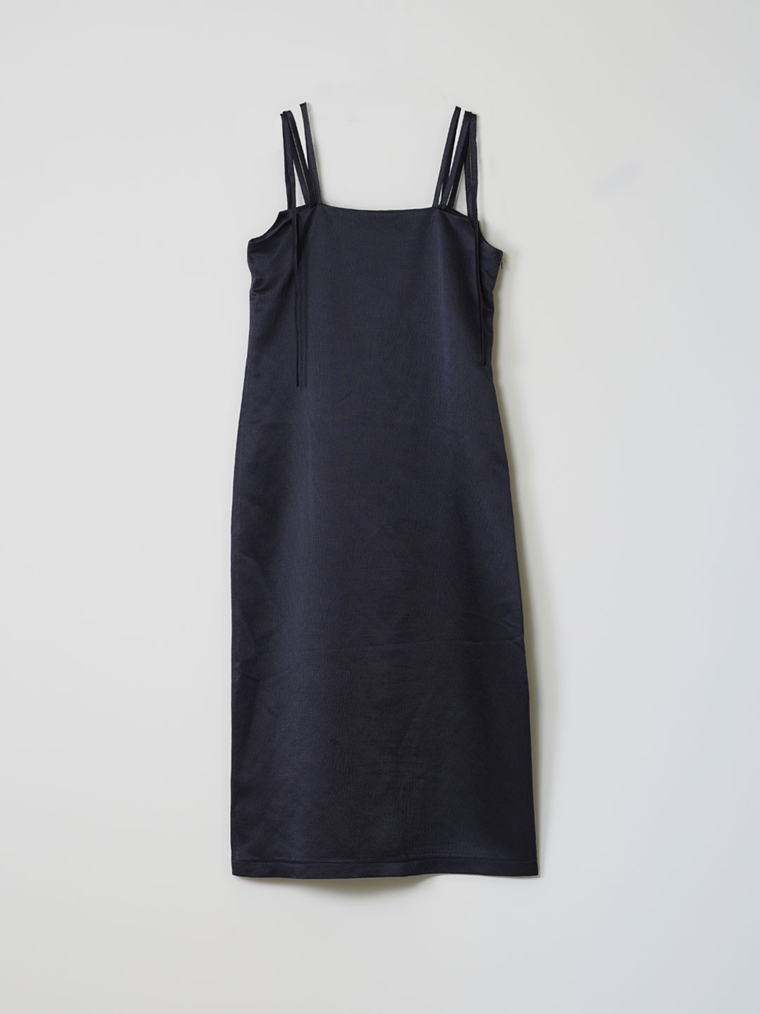 Shoulder Tied Onepiece - Navy