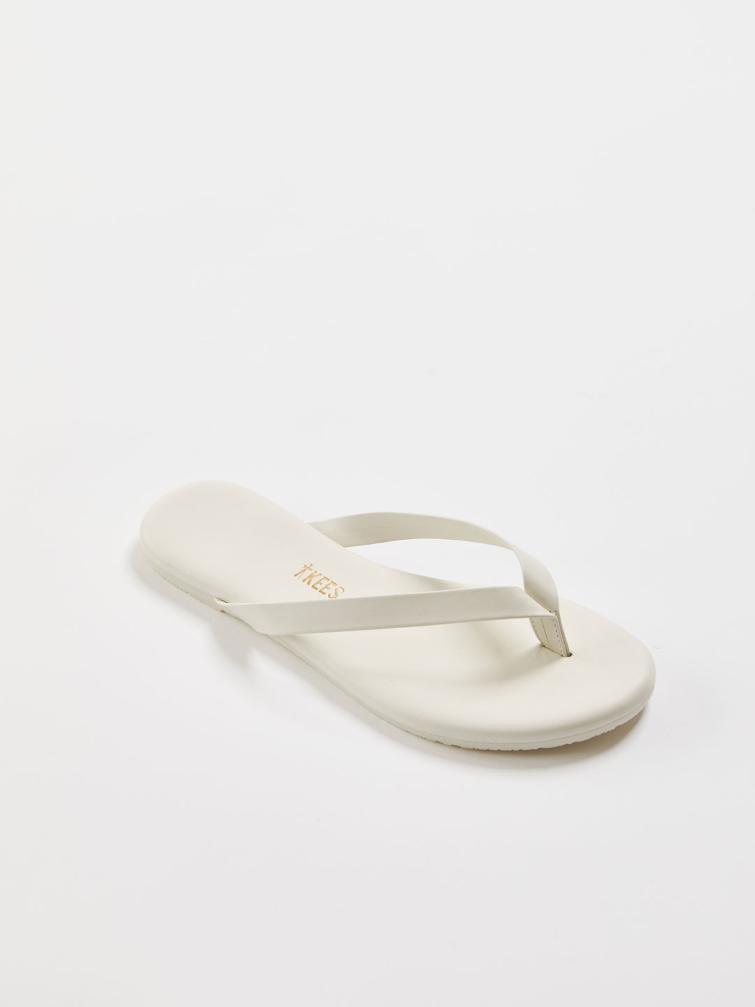 BOYFRIEND Bold Flip Flop Sandals - Cream/White