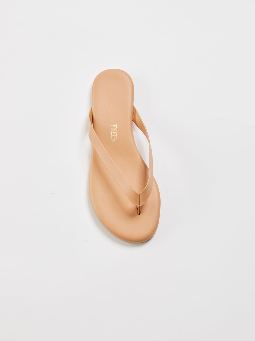 BOYFRIEND Bold Flip Flop Sandals - Pout/Beige