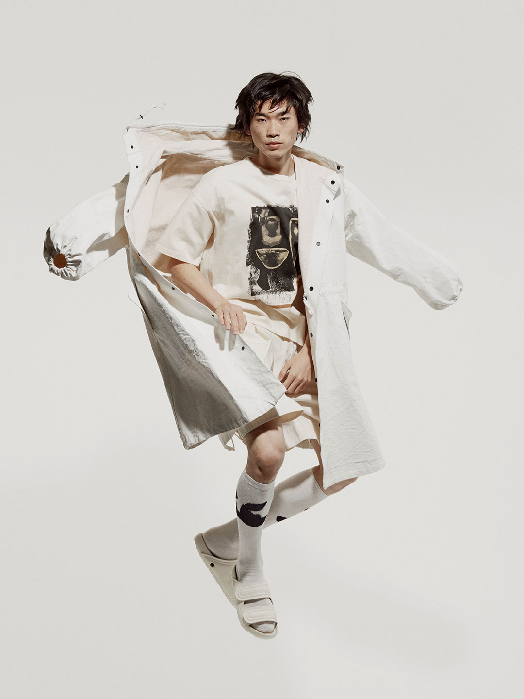 The Forager Coat / Chalk - Off White