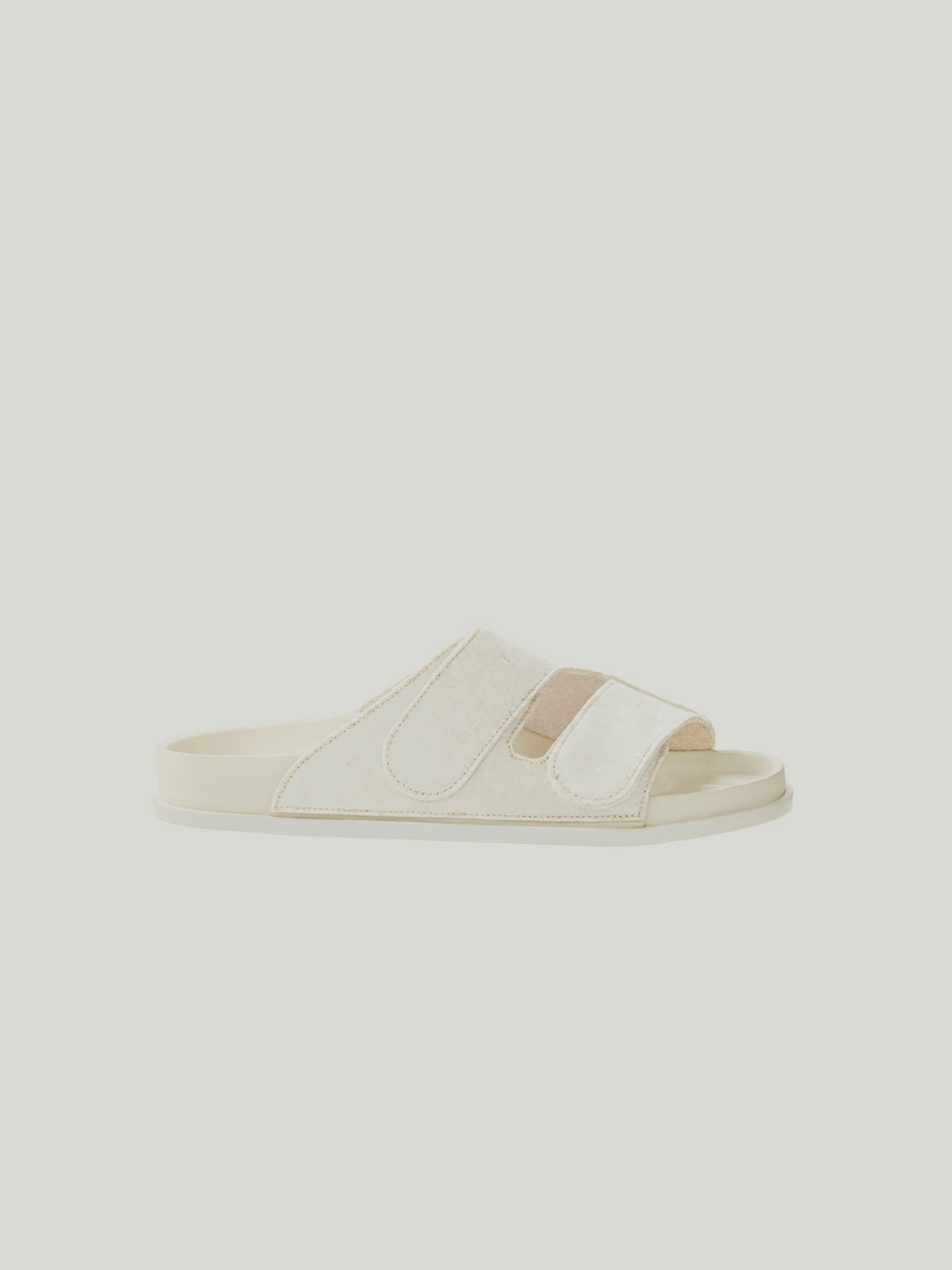 The Forager Premium Flannel Sandals - Cream