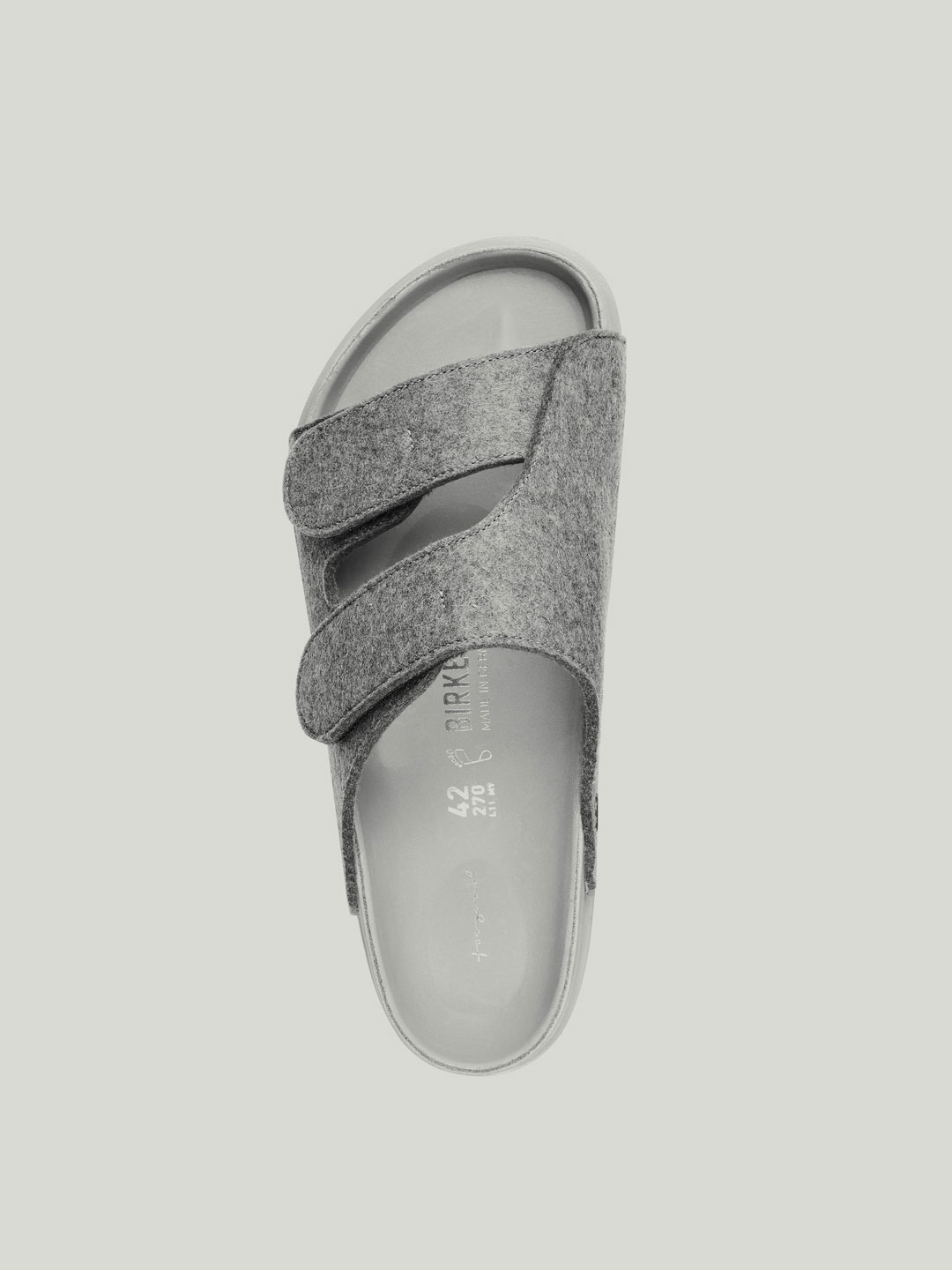 The Forager Premium Flannel Sandals - Grey