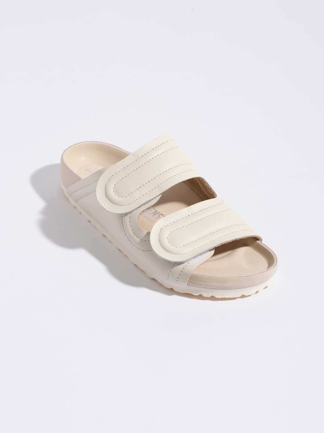 The Mud Larker Leather Sandals - Cream