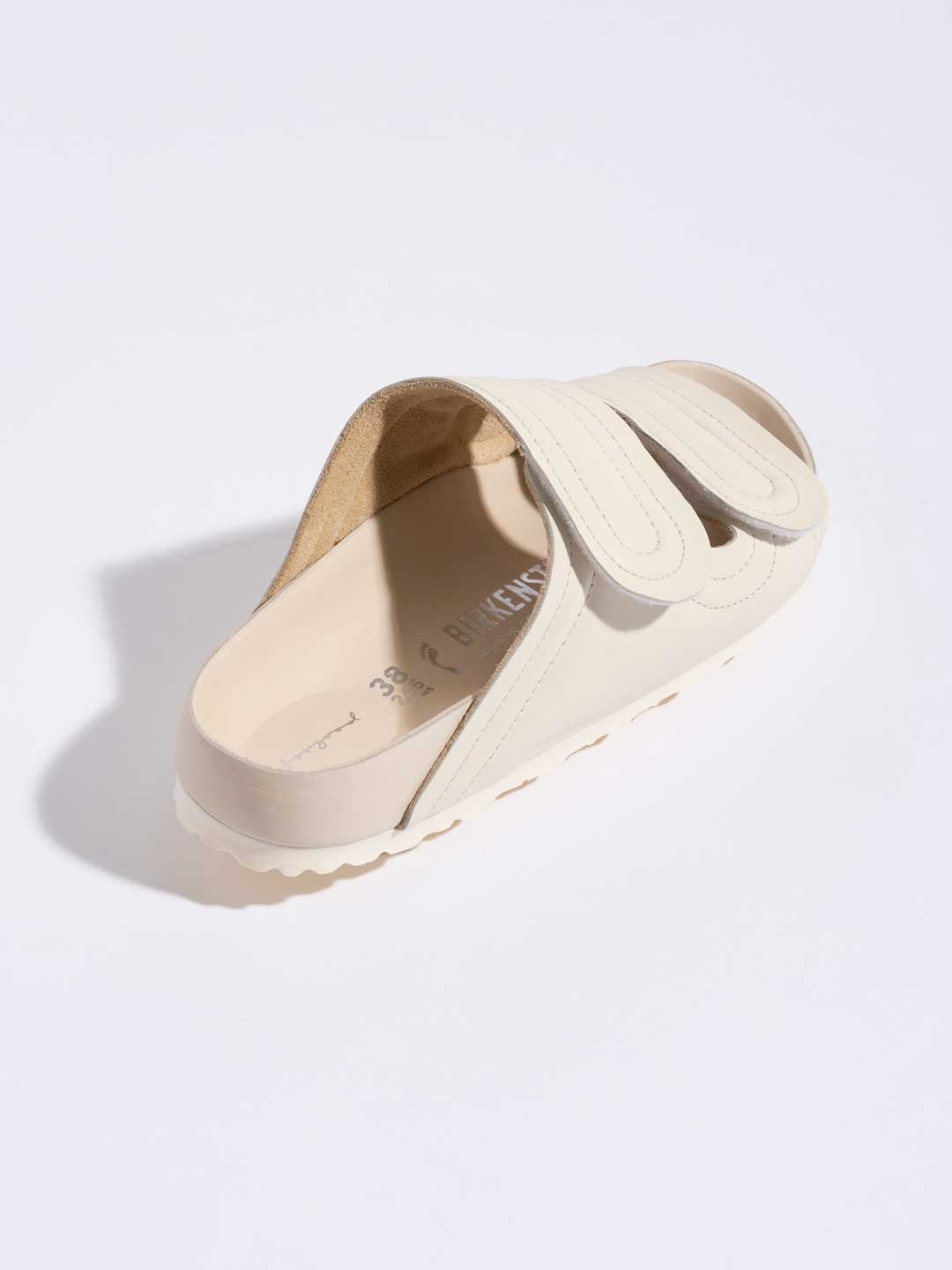 The Mud Larker Leather Sandals - Cream