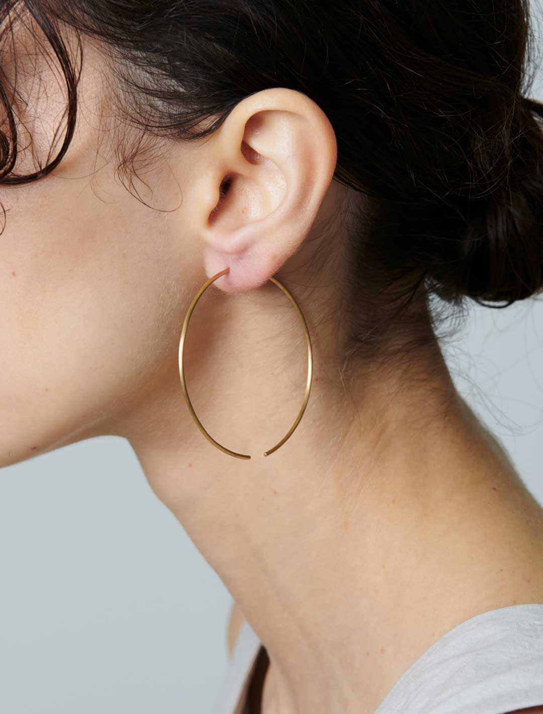 tiny wild / Hoop LL - Yellow Gold