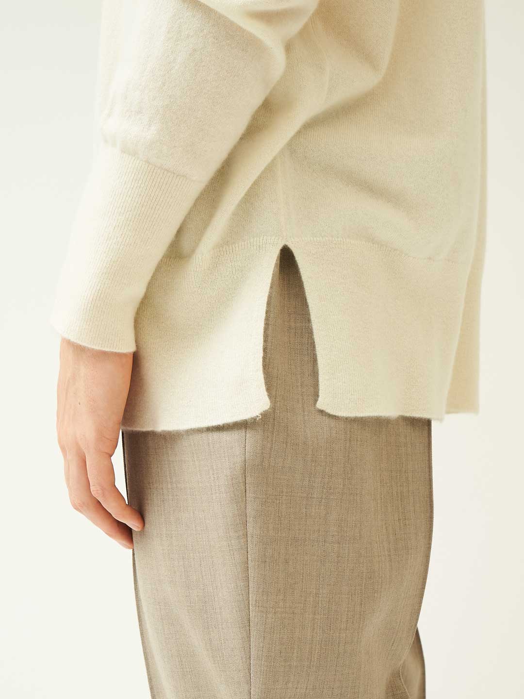 PICEA(ピセア) | 14ゲージ クルーネック - ホワイト | ESCAPERS ONLINE