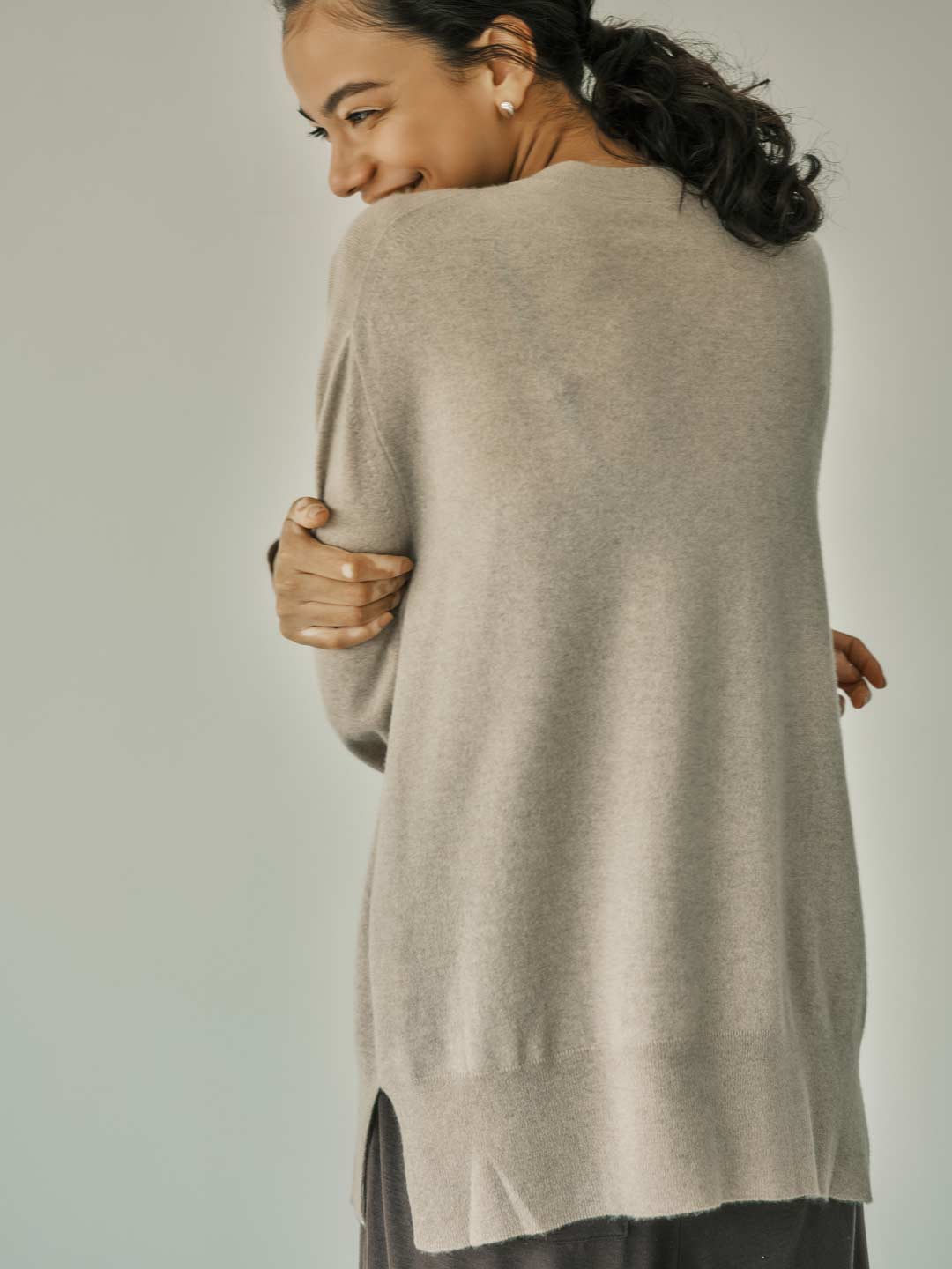 PICEA(ピセア) | 14ゲージ クルーネック - ベージュ | ESCAPERS ONLINE