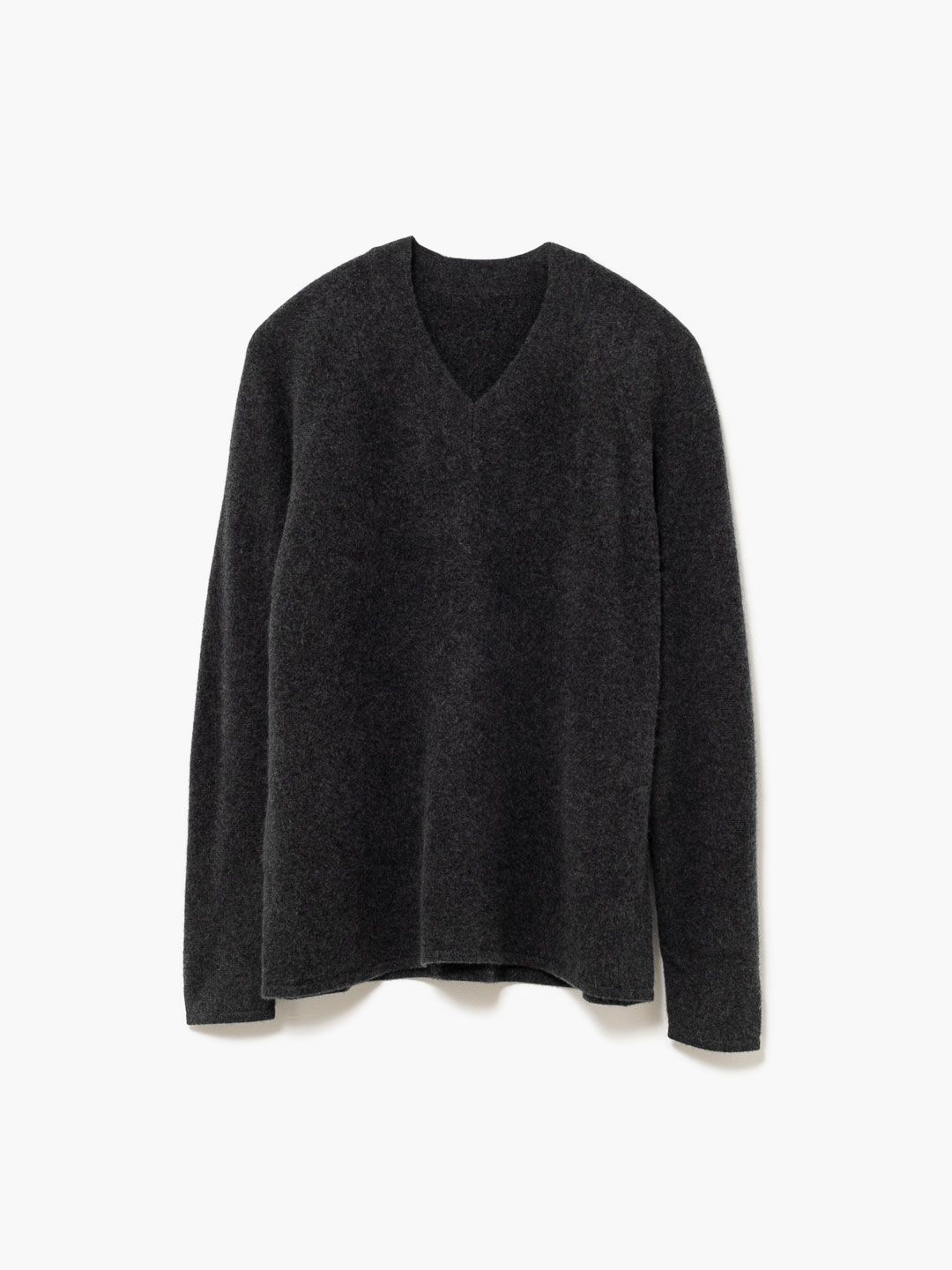 PICEA(ピセア) | ソフト V ネック - チャコール グレー | ESCAPERS