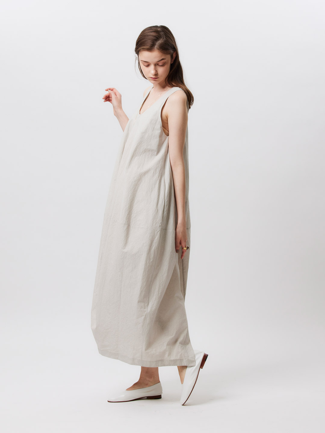 Vessel Dress - Light Grey