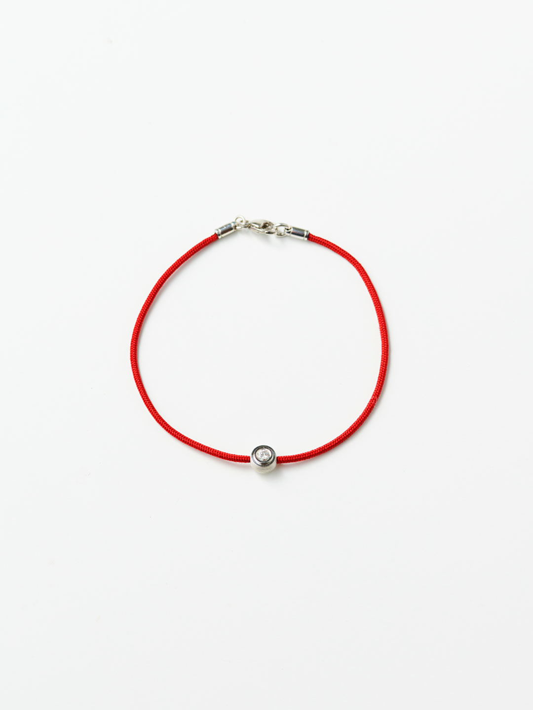 Hope Bracelet Silver - Red