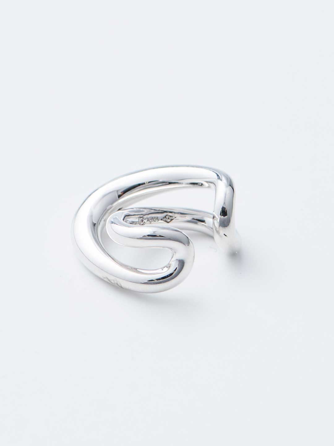 Initial Ear Cuff - Silver