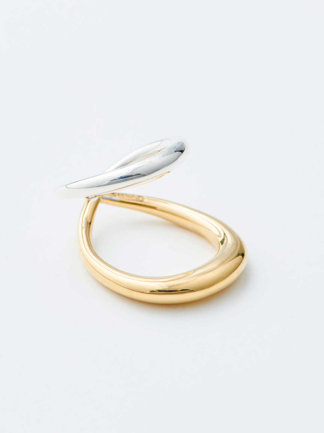 Surma Ring - Silver/Yellow Gold