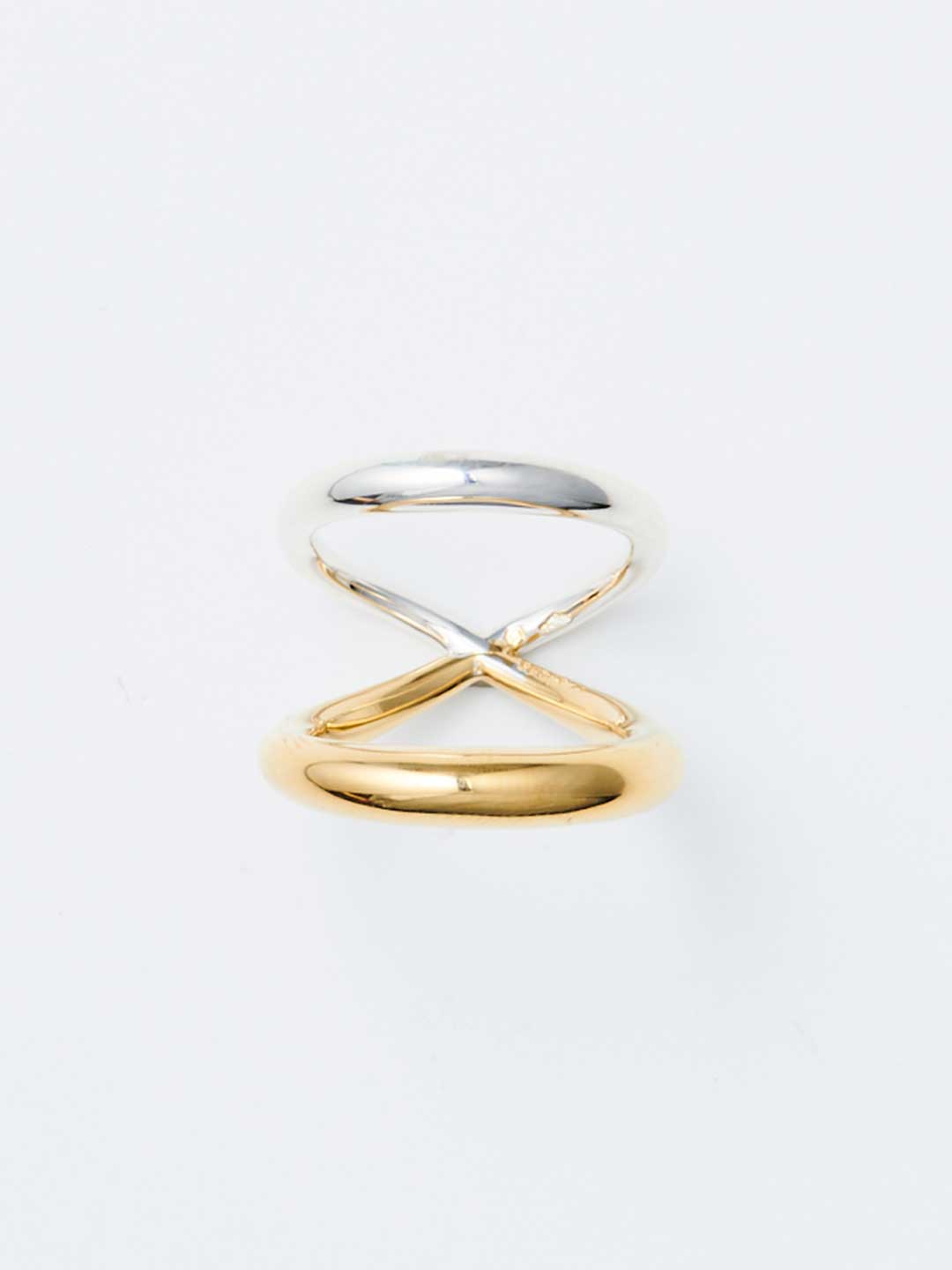 Surma Ring - Silver/Yellow Gold