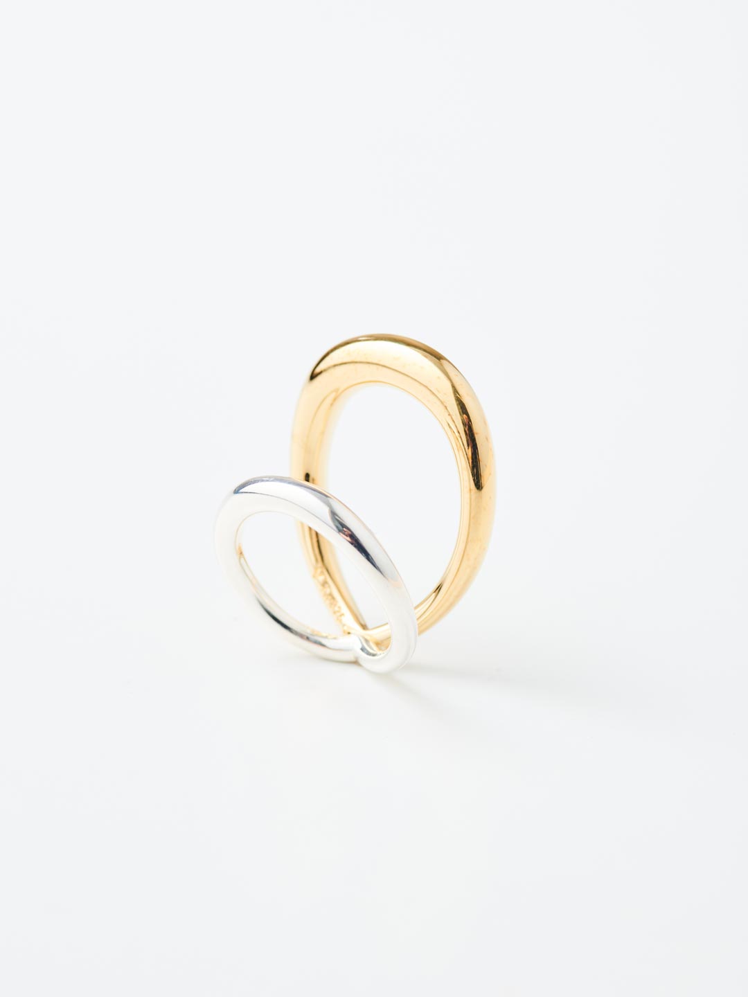 Surma Ring - Silver/Yellow Gold