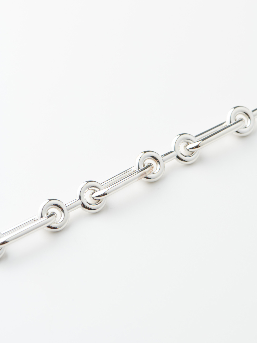 Petit Binary Chain Bracelet - Silver