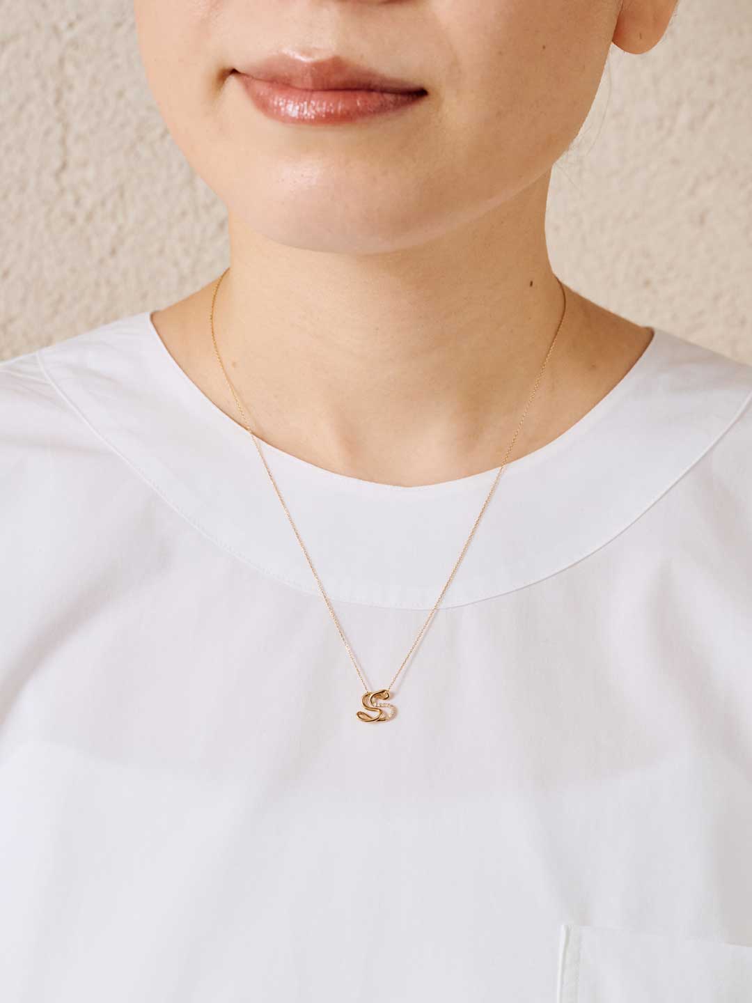 アクセサリー Charlotte Chesnais Alphajewel Necklace S bo__cc0621_00259_bd.jpg