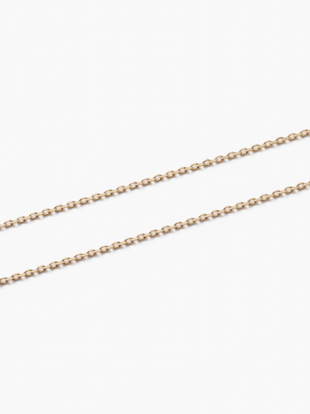 Alphajoaillerie Necklace - Letter V - Yellow Gold